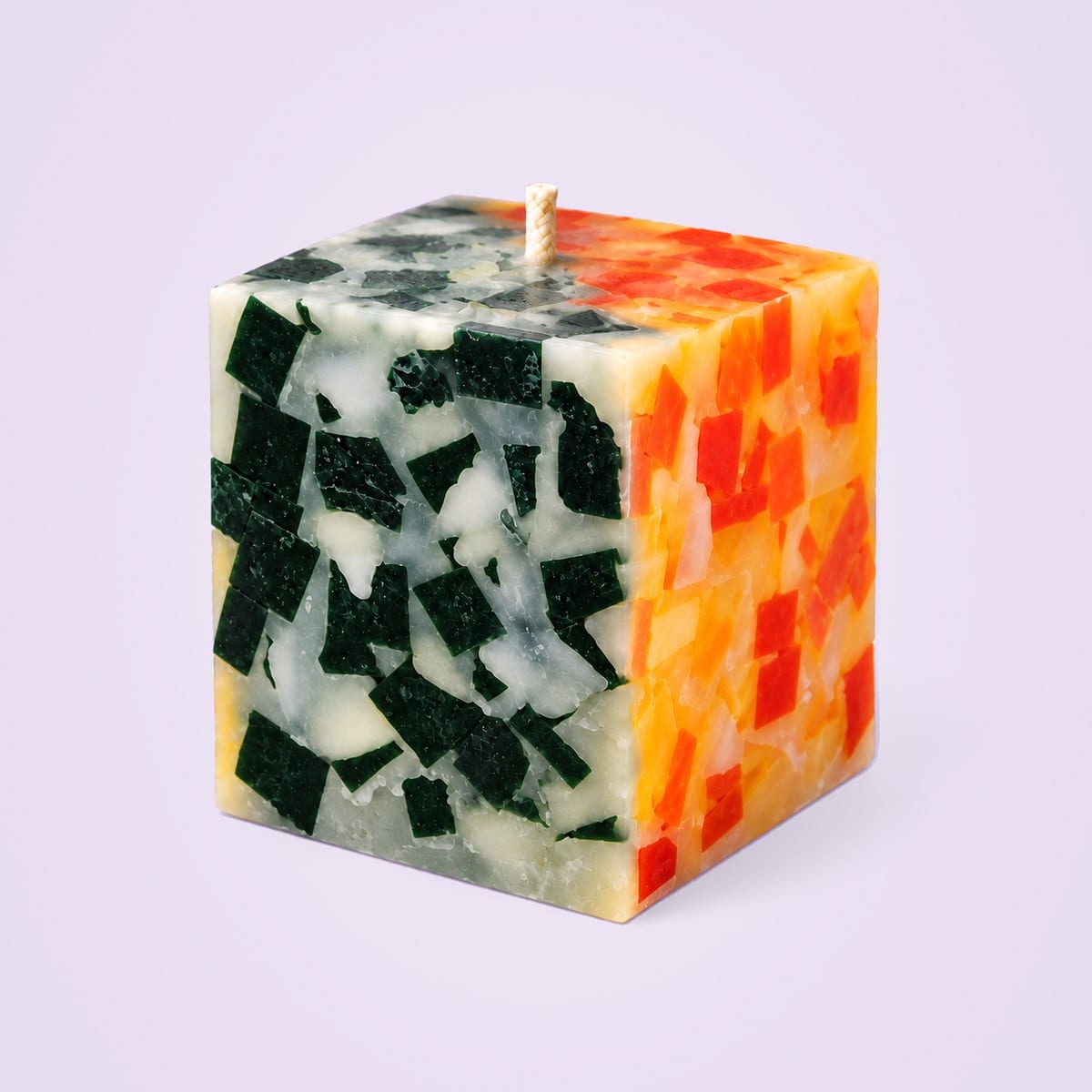 Chiseled duo cube from the other side
